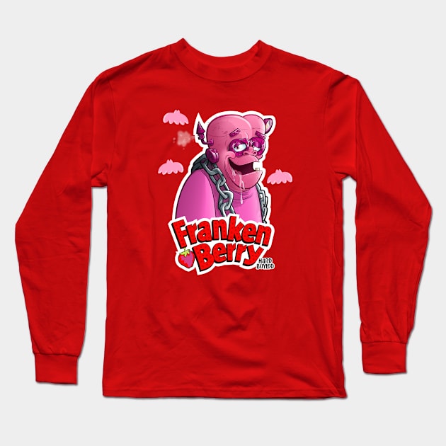 Frankenberry Long Sleeve T-Shirt by Hard Boyled